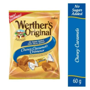 WERTHER'S Chewy Caramel Sugar Free Candies - 60g