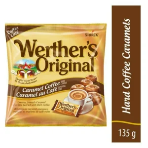 Werther's Caramel Coffee Hard Candy - 135 g each