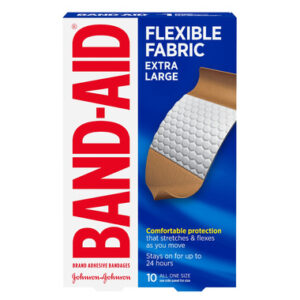 Band-Aid Flexible Fabric Extra Large Bandages