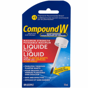 Compound W Wart Remover Liquid - 10 ml